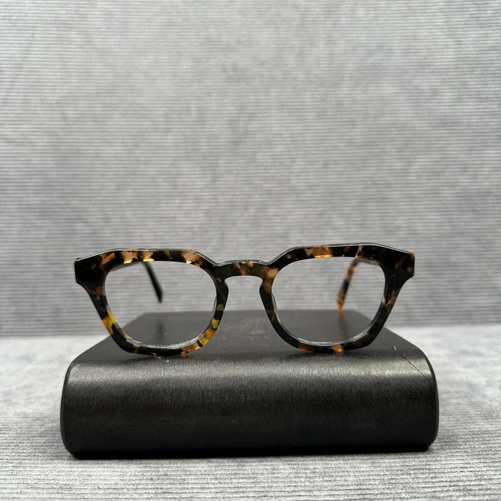 Warby Parker Rufus 781 Eyeglasses Tortoise Square Geometric Frames 47-21-140